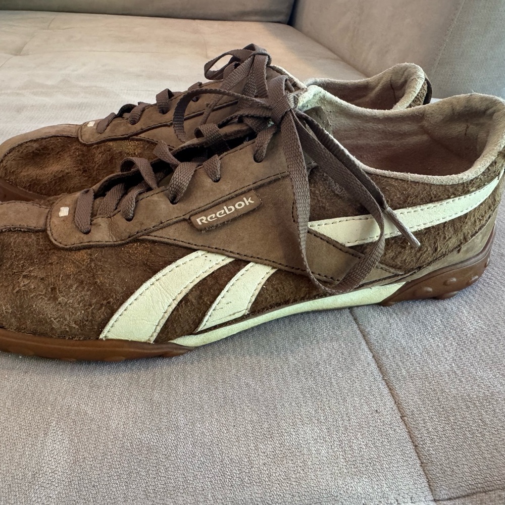 Reebok Women’s Brown and Cream Casual Shoes